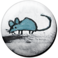 Magnetbutton Maus