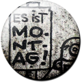 Magnetbutton Montag