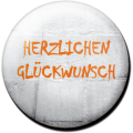 Magnetbutton Glückwunsch