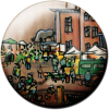 Magnetbutton Flohmarkt