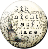 Magnetbutton Lauf Hase