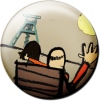 Magnetbutton Sonne
