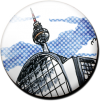 Magnetbutton Fernsehturm