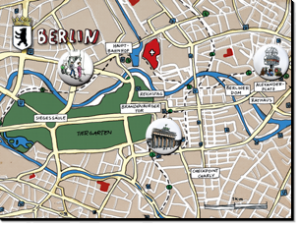 Magnetbrett Plan Berlin